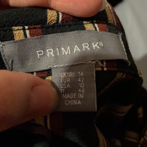 Striped Button Down Collared Dress - Picture 5 of 6